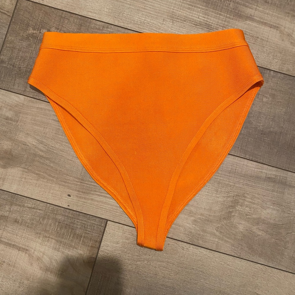 House of CB Maryska Orange Bandage Bikini Bottom